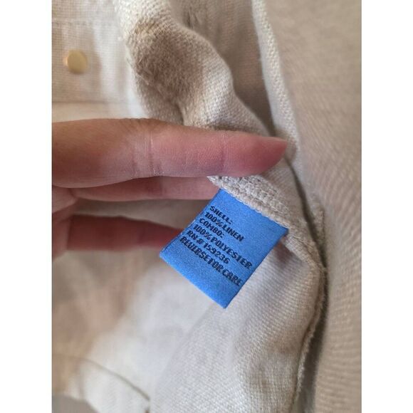 J. McLaughlin Linen Jacket S - Picture 5 of 12